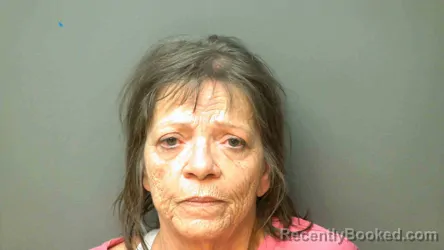 Mugshot of Sandra Bergeron booked in Simpson County, Kentucky on October 23, 2026
