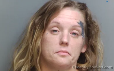 Mugshot of Nikki Harper-Merritt booked in Simpson County, Kentucky on August 13, 2026