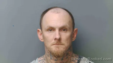 Mugshot of Brian Carter booked in Simpson County, Kentucky on September 10, 2026