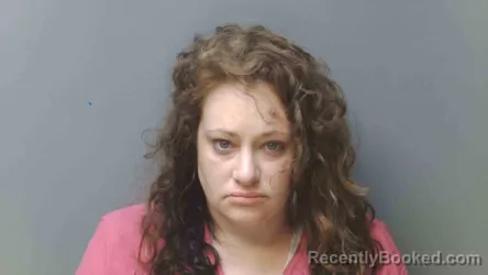 Mugshot of Whitney Holloway booked in Simpson County, Kentucky on October 23, 2026