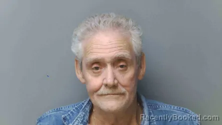 Mugshot of Larry Finn booked in Simpson County, Kentucky on October 12, 2026