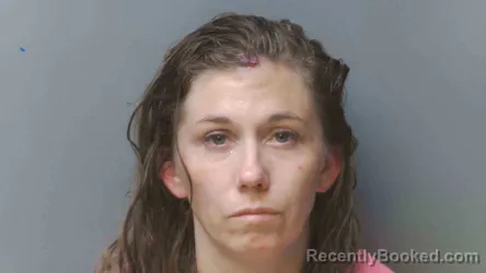 Mugshot of Tiffany Ferguson booked in Simpson County, Kentucky on August 23, 2026