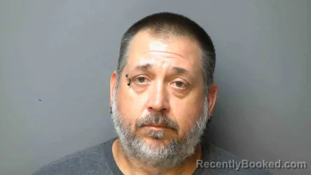 Mugshot of Jason Grimes booked in Simpson County, Kentucky on August 14, 2026