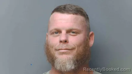 Mugshot of Jeremy Stafford booked in Simpson County, Kentucky on August 14, 2026