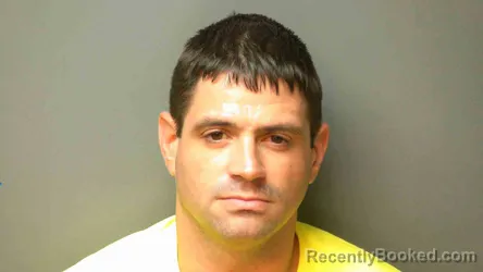 Mugshot of Justin Sizemore booked in Simpson County, Kentucky on August 20, 2026