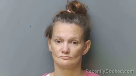 Mugshot of Amanda Lee booked in Simpson County, Kentucky on September 9, 2026