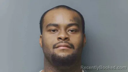Mugshot of Terron Hopson booked in Simpson County, Kentucky on September 25, 2026