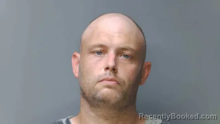 Mugshot of Preston Warren booked in Simpson County, Kentucky on September 5, 2026