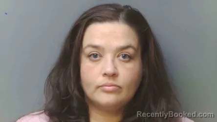 Mugshot of KRISTY BROWN booked in Simpson County, Kentucky on April 8, 2026