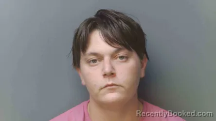 Mugshot of Karina Agner booked in Simpson County, Kentucky on October 16, 2026
