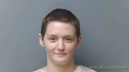 Mugshot of Courtney Casey booked in Simpson County, Kentucky on October 8, 2026