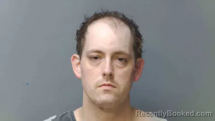 Mugshot of Jordan Ausbrooks booked in Simpson County, Kentucky on October 12, 2026