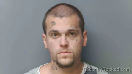 Mugshot of MATTHEW MCALEXANDER booked in Simpson County, Kentucky on May 12, 2026