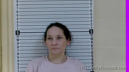 Mugshot of ALISHA MAE LYVERS booked in Taylor County, Kentucky on June 23, 2026