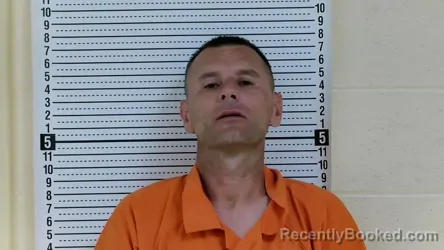 Mugshot of Brandon Keith Cox booked in Taylor County, Kentucky on August 26, 2026