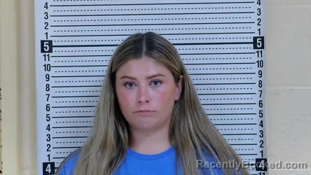 Mugshot of Cheyanne Taylor Brady booked in Taylor County, Kentucky on August 21, 2026