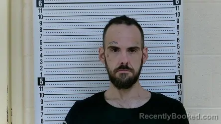 Mugshot of Christopher Jones booked in Taylor County, Kentucky on August 28, 2026