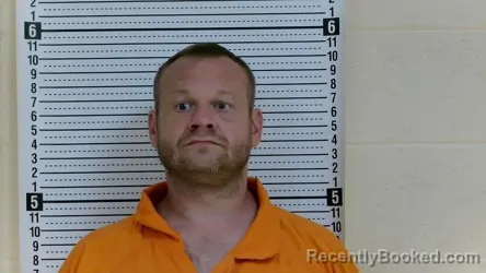 Mugshot of Dustin J Jones booked in Taylor County, Kentucky on August 26, 2026
