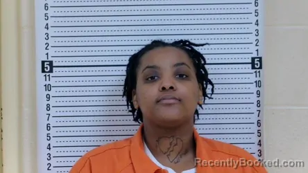 Mugshot of Diamai Mo'nae Wood booked in Taylor County, Kentucky on August 21, 2026