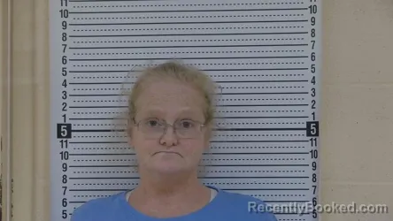 Mugshot of Elizabeth Darnell booked in Taylor County, Kentucky on October 26, 2026