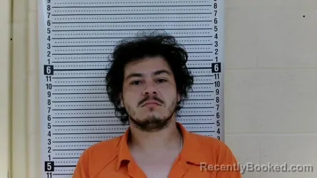 Mugshot of Fabian Luis Echols booked in Taylor County, Kentucky on August 25, 2026