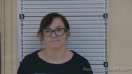 Mugshot of Megan Howard booked in Taylor County, Kentucky on October 26, 2026