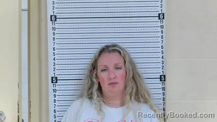 Mugshot of Melissa Sue Young booked in Taylor County, Kentucky on August 21, 2026
