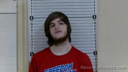 Mugshot of NICHOLAS RAY COX booked in Taylor County, Kentucky on June 20, 2026