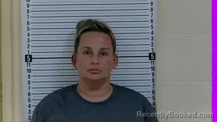 Mugshot of REBECCA RENEE UNDERWOOD booked in Taylor County, Kentucky on June 27, 2026