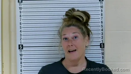 Mugshot of Stephanie Nicole Richardson booked in Taylor County, Kentucky on August 29, 2026