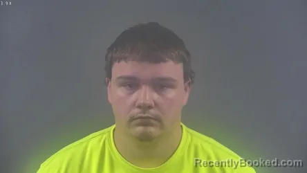 Mugshot of Aaron Joeseph Bratcher booked in Warren County, Kentucky on August 27, 2026