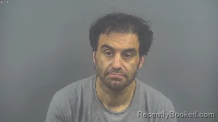 Mugshot of AMIR SOHAL DADBIN booked in Warren County, Kentucky on July 28, 2026