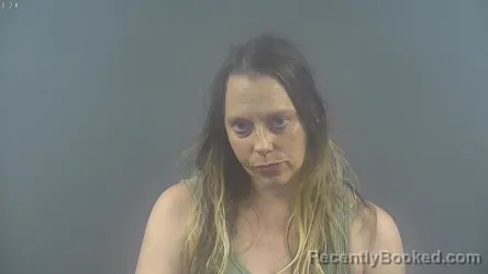 Mugshot of APRIL DAWN EDDINGTON booked in Warren County, Kentucky on July 24, 2026