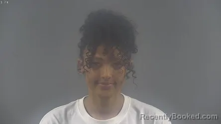 Mugshot of Andria Nikol Jackson booked in Warren County, Kentucky on August 17, 2026