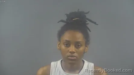 Mugshot of ARYANNA KASAAE MERRILL booked in Warren County, Kentucky on June 28, 2026