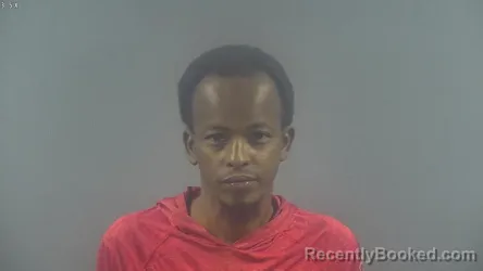 Mugshot of AHMED MAHAMED MAHAMUD booked in Warren County, Kentucky on June 18, 2026