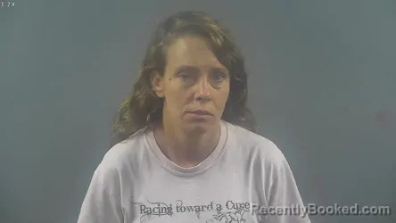 Mugshot of Ashley Faye Puckett booked in Warren County, Kentucky on August 18, 2026
