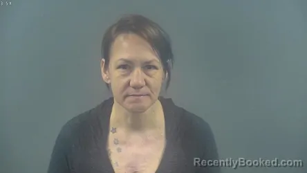 Mugshot of BATHSHEBA LEANN BURKE booked in Warren County, Kentucky on March 14, 2026