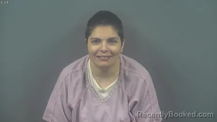 Mugshot of Calinda Gayline-Erika Kieffer booked in Warren County, Kentucky on August 16, 2026