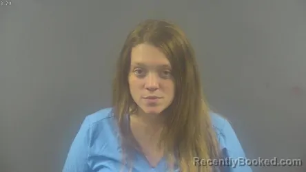 Mugshot of Destiny Jo Marr booked in Warren County, Kentucky on August 18, 2026