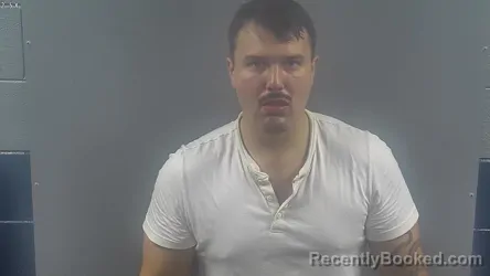 Mugshot of Daniel Thornton Walker booked in Warren County, Kentucky on August 16, 2026