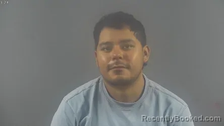 Mugshot of Gerardo Antonio Flores booked in Warren County, Kentucky on August 18, 2026