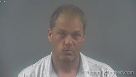 Mugshot of Justin Anderson Bush booked in Warren County, Kentucky on August 10, 2026