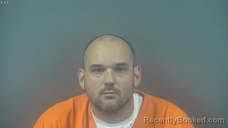 Mugshot of Jason Allen Gebhart booked in Warren County, Kentucky on August 24, 2026