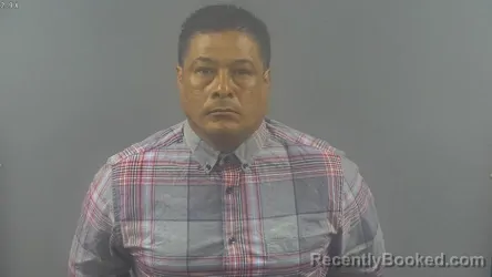 Mugshot of JULIO CESAR GARCIA-AGUILAR booked in Warren County, Kentucky on June 22, 2026