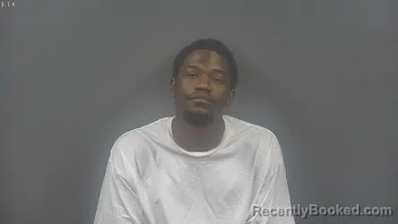 Mugshot of Jarius Brown Larkin booked in Warren County, Kentucky on September 9, 2026