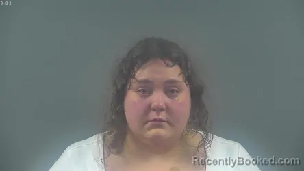 Mugshot of KATELYN ELIZABETH DENSON booked in Warren County, Kentucky on July 23, 2026