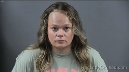 Mugshot of Kadee Alexis Richardson booked in Warren County, Kentucky on October 4, 2026
