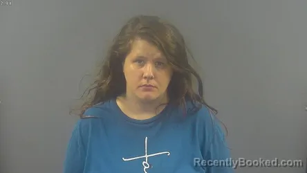 Mugshot of KINDRA ANNMARIE VICE booked in Warren County, Kentucky on June 22, 2026