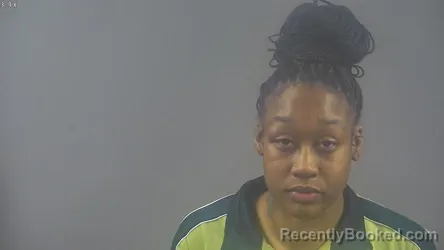 Mugshot of LATESIKA JAHNAI KEY booked in Warren County, Kentucky on April 13, 2026